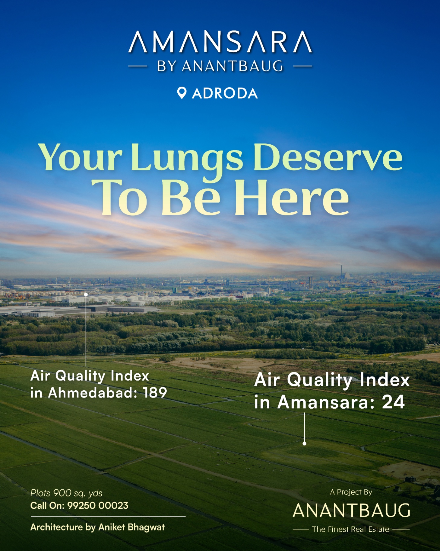 Anantbaug Amansara — Air Quality awareness by Because